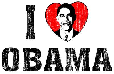 Love Obama : Irony Design Fun Shop - Humorous & Funny T-Shirts,