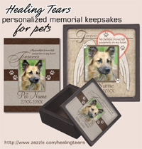 Healing Tears Pet Memorial Keepsakes