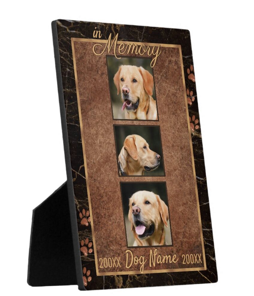 Dog Memorial Keepsake Plaques Pet Sympathy Gifts