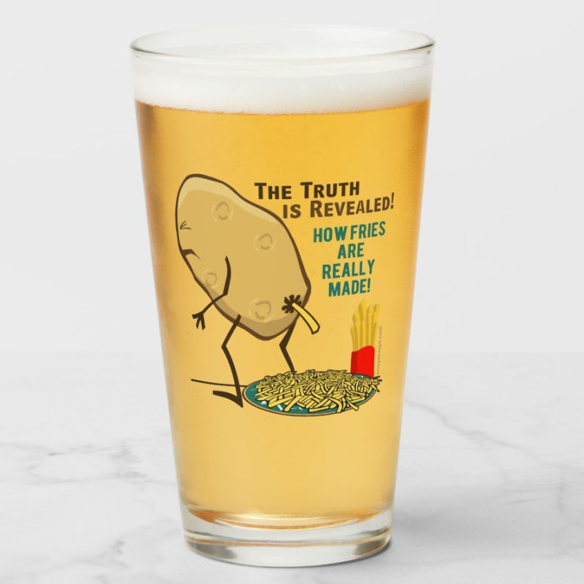 Funny Novelty Drinking Glasses Saying, Quotes and Designs